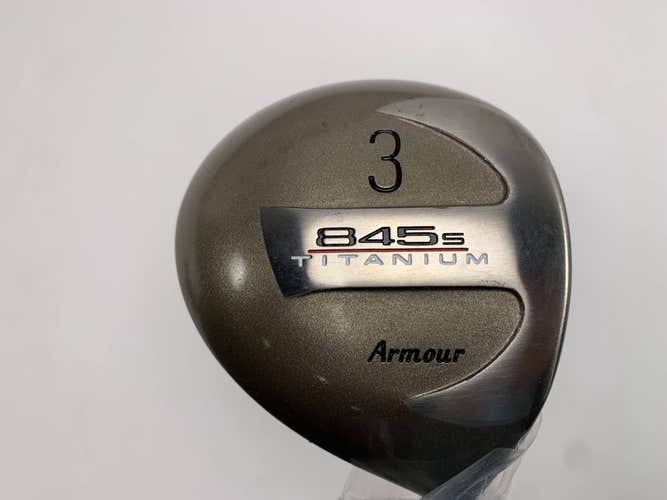 Tommy Armour 845s Titanium 3 Fairway Wood 15* G Force 3.3 Stiff Graphite Mens RH