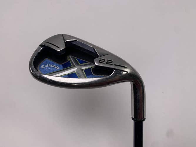 Callaway X-22 Sand Wedge SW 45g Ladies Graphite Womens RH Undersize Grip