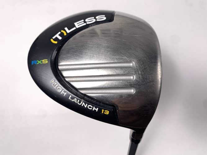 (T)Less TeeLess High Launch RXS Driver 13* Fujikura Pro XLR8 50g Senior RH