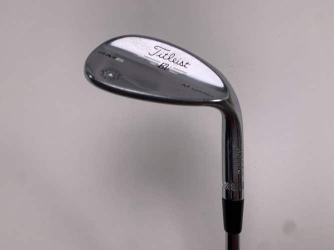 Titleist Vokey SM6 Tour Chrome Sand Wedge SW 56* 8 Bounce M-Grind Wedge RH