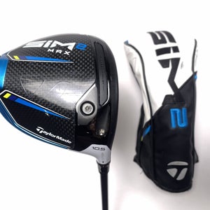 TaylorMade SIM2 MAX Driver 10.5* Fujikura Ventus Blue 5R Regular RH HC