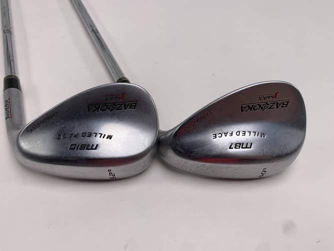 Tour Edge Bazooka Jmax MBIO Wedge Set 52* 60* TT DG Wedge Steel Mens RH