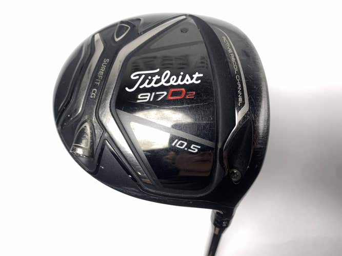 Titleist 917 D2 Driver 10.5* Diamana Red M+50x5ct 50g Senior Graphite Mens RH