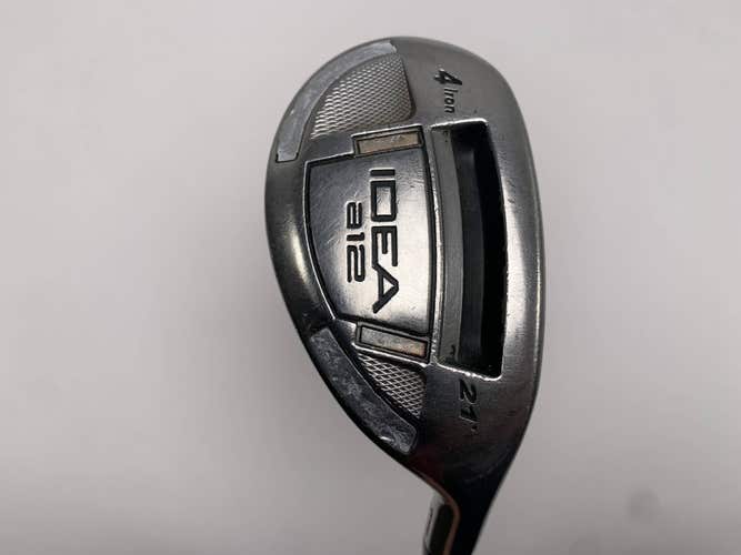 Adams Idea A12 4 Hybrid 21* UST Mamiya ProForce VTS 75g Stiff Graphite Mens RH