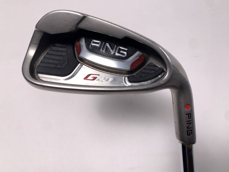 Ping G20 Single 9 Iron Red Dot 1* Flat AWT Regular Steel Mens RH