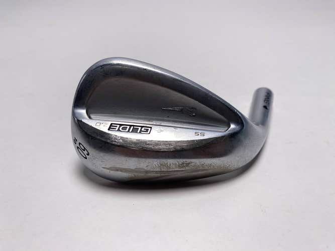 Ping Glide 2.0 Wedge W 60* 10 Bounce HEAD ONLY Black Dot Mens LH