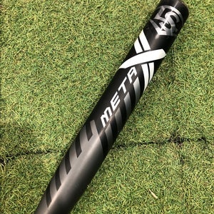 Black 2022 Louisville Slugger Meta Composite Bat (-10) Composite 23 oz 33" (Used)