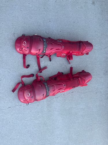 Red EvoShield Catcher's Set (Used)