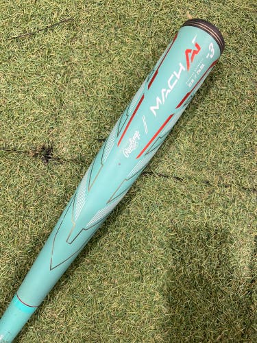 2024 Rawlings Mach AI Alloy Bat BBCOR Certified (-3) Alloy 30 oz 33" (Used)