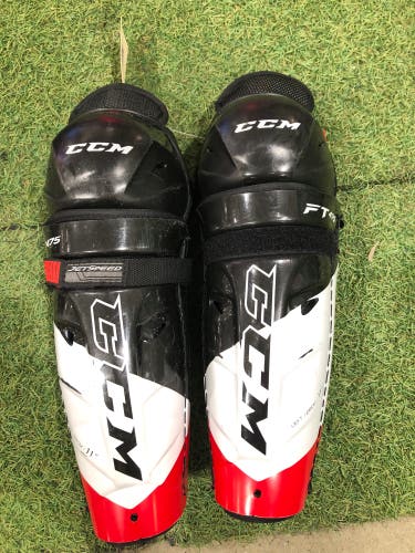 Junior CCM JetSpeed FT475 Shin Pads 11" (Used)