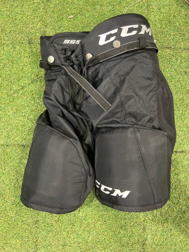 Black Junior Small CCM Tacks 9550 Hockey Pants (Used)