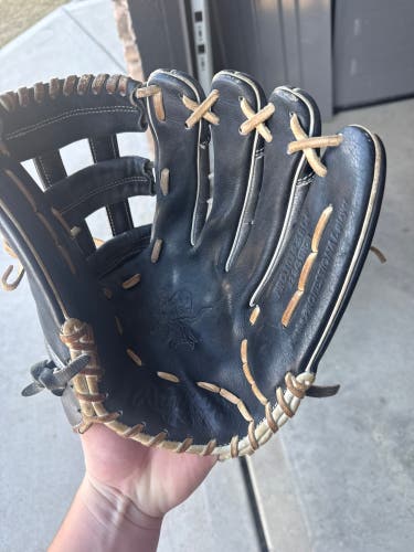 Rawlings Heart of the Hide RH Outfield Baseball Glove 12.75" (Used)