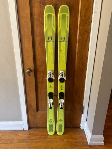 Salomon QST 85 161cm with Salomon Z12 Bindings