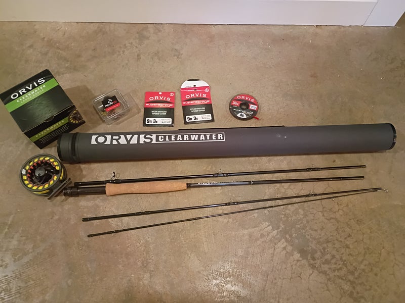 Orvis Clearwater Fly Fishing Rod & Reel - EUC