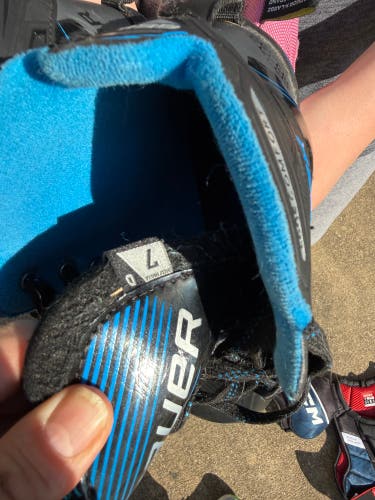 2024 Bauer GSX Hockey Goalie Skates Regular Width 7 (Used)