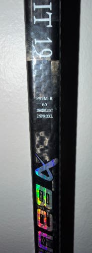 Senior Bauer Nexus 2N Pro Right Handed Hockey Stick P92M 65 Flex Pro Stock (Used)