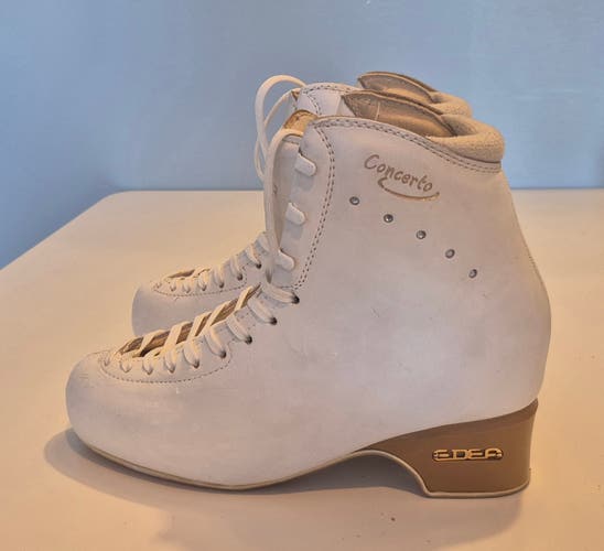 Edea Concerto Figure Skating Boots – Size 245B – Excellent Stiffness