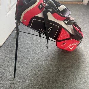 Junior Kids CALLAWAY XJ Series Golf Club Stand / Carry Bag,  5-Way - 29”