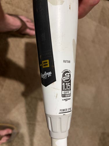 2025 Rawlings Icon Composite USSSA Certified Bat (-8) 23 oz 31" (Used)