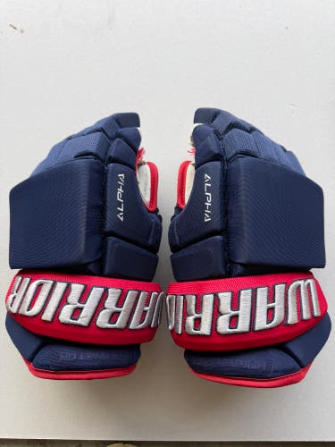 Warrior Alpha Gloves 14" Pro Stock (Used)