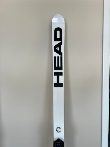 HEAD WC Rebels e-GS RD 193 cm Racing Skis With Bindings Max Din 16 (Used)