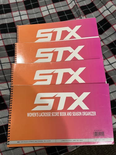 Women’s STX Lacrosse Score Books X4