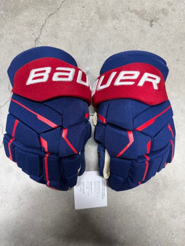 14” Bauer Supreme Mach Team USA Gloves Pro Stock (New)