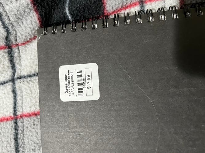 Women’s Warrior lacrosse score book x2