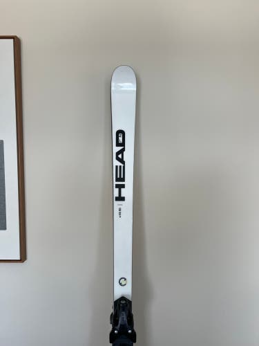 HEAD WC Rebels e-GS RD 193 cm Racing Skis With Bindings Max Din 20 (Used)