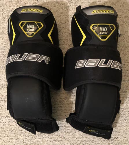 Bauer Supreme Max SOR3 Senior Goalie Knee Pads (Used)