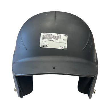 Used Schutt SCHUTT HELMET Batting Helmet No Mask Black XS 11859-S000029076
