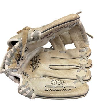 Used Rawlings HIGHLIGHT SERIES BB/SB Glove RH Throw White 10 1/2" 11859-S000029044