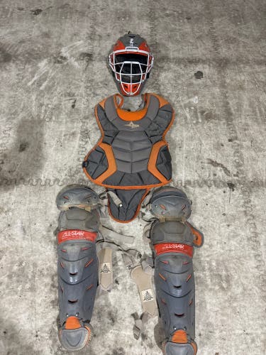 Gray All Star System 7 Catcher's Set (Used)