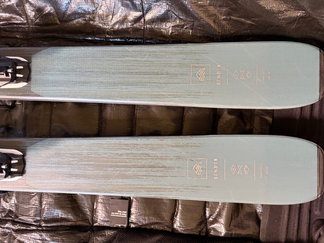 Rossingnol Sender Ti 94 Skis With Atomic Warden 11s