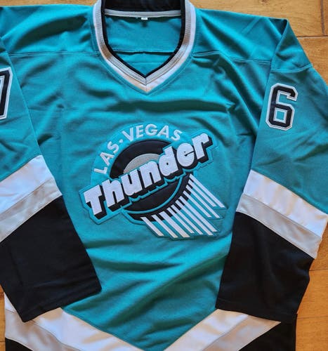Las Vegas Thunder Radek Bonk 1995 IHL Minor League Hockey Jersey