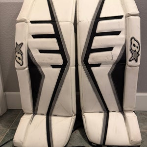 33" 2013 Brian's G-Netik Pro 2 Goalie Leg Pads (Used)