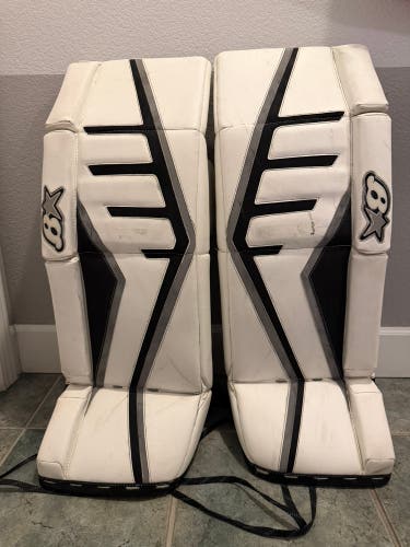 33" 2013 Brian's G-Netik Pro 2 Goalie Leg Pads (Used)