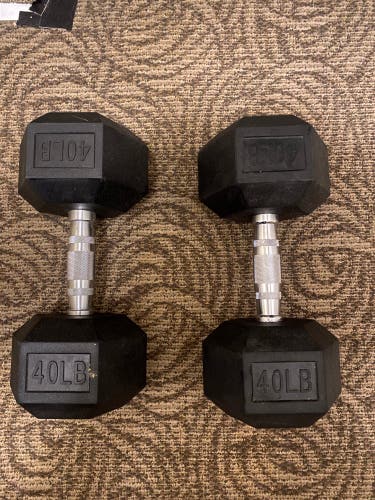 40 lb Dumbbells