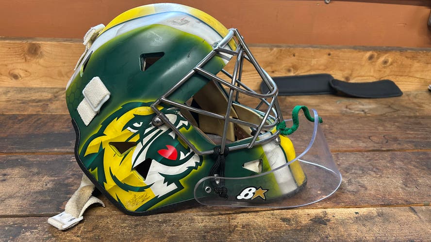 Senior Medium Warwick Goalie Mask Pro Stock (Used)