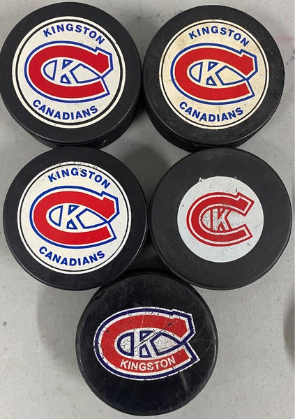 Kingston Canadians puck