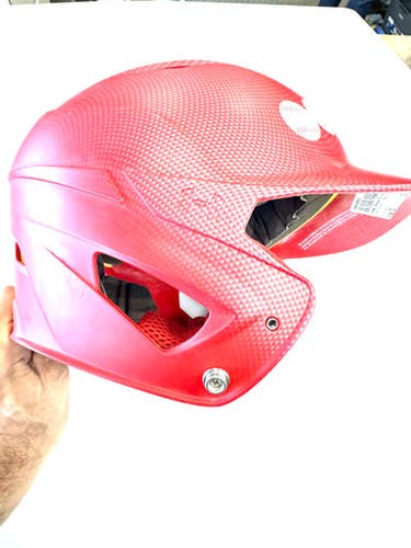 Used Under Armour 6 1/2- 7 1/2 Batting Helmet No Mask Red One Size 11860-S000305531