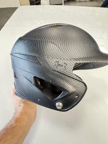Used Under Armour 5 7/8 - 6 3/4 Batting Helmet No Mask Black One Size 11860-S000305530