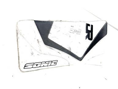 Used DR SONIC GBX5 SR Senior Goalie Blocker White 11860-S000305480