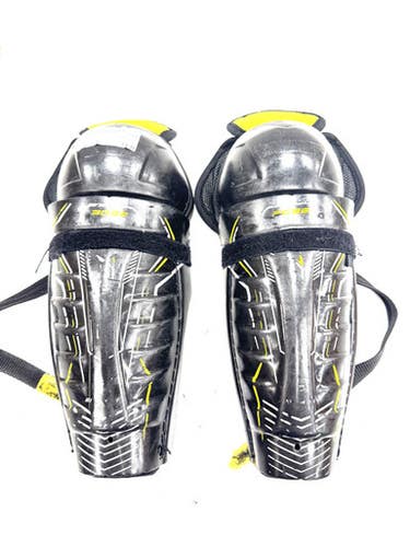 Used CCM 3092 Intermediate Shin Guards Black 11" 11860-S000305420