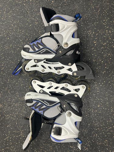 Used C-LOU YUYU ADJUSTABLE SKATE Junior Rec Fitness Skates Black Adjustable 11337-S000480967