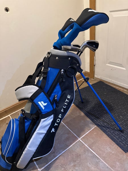 Junior Top Flite Junior Left Hand Clubs (Full Set) Junior 5 Pieces (Used)