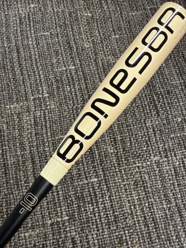 2025 Warstic Bonesaber Hybrid Bat USABat Certified (-10) Hybrid 21 oz 31" (Used)