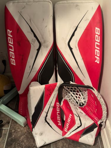 32" 2025 Bauer Vapor Flylite Regular Goalie Full Set Pro Stock (Used)