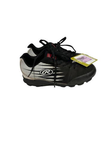 Used Rawlings BB/SB Cleats Black Junior 01 11847-S000033431