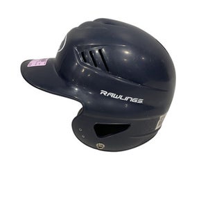 Used Rawlings BB HELMET Batting Helmet No Mask Navy Blue SM 11847-S000033429